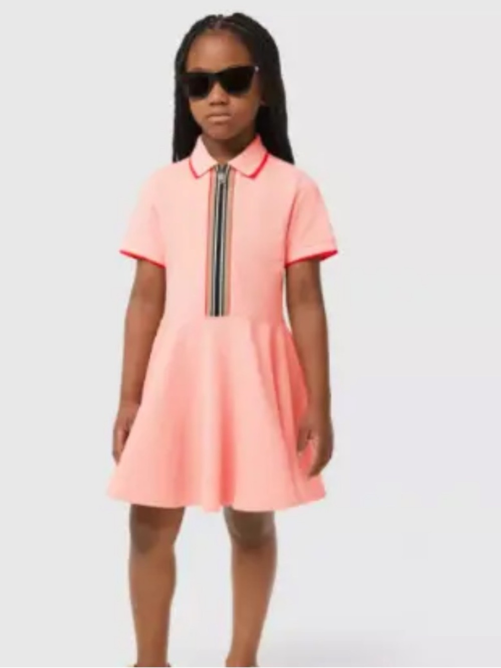 Burberry kellyane pique icon stripe Polo-Dress size 3
